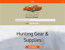 Tablet Screenshot of huntsinc.com